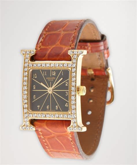 hermes classic watch price|Hermes watches with diamonds.